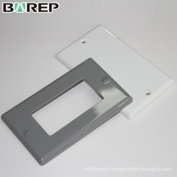 1-Gang decora american wall plate plastic material switch panel